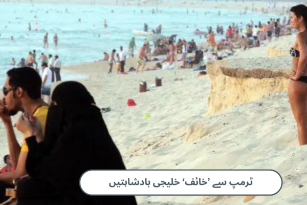 ٹرمپ سے ’خائف‘ خلیجی بادشاہتیں